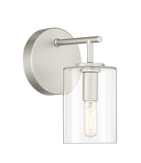Craftmade 55661-SN One Light Wall Sconce, Satin Nickel