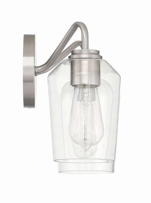 Craftmade 56102-BNK Two Light Vanity, Brushed Polished Nickel