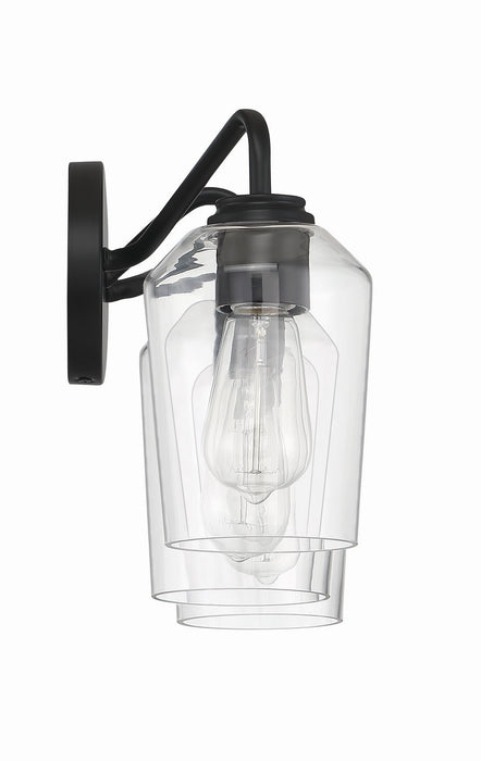 Craftmade 56103-FB Three Light Vanity, Flat Black