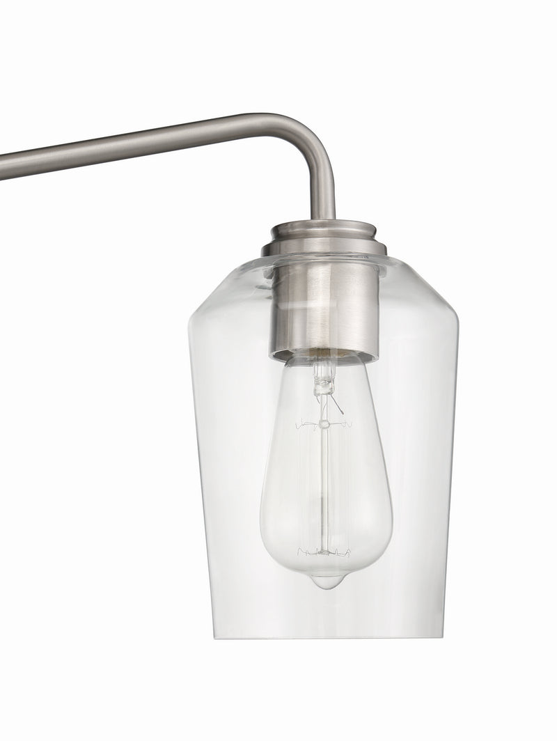 Craftmade 56104-BNK Four Light Vanity, Brushed Polished Nickel