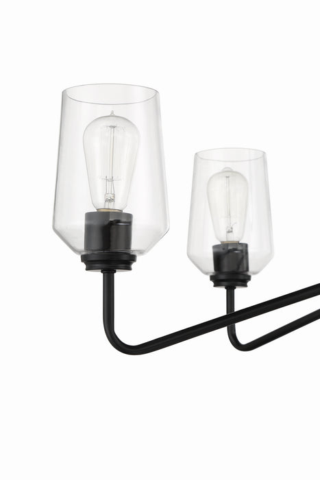 Craftmade 56129-FB Nine Light Chandelier, Flat Black