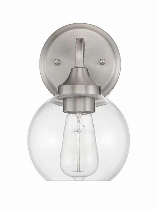 Craftmade 56201-BNK One Light Wall Sconce, Brushed Polished Nickel