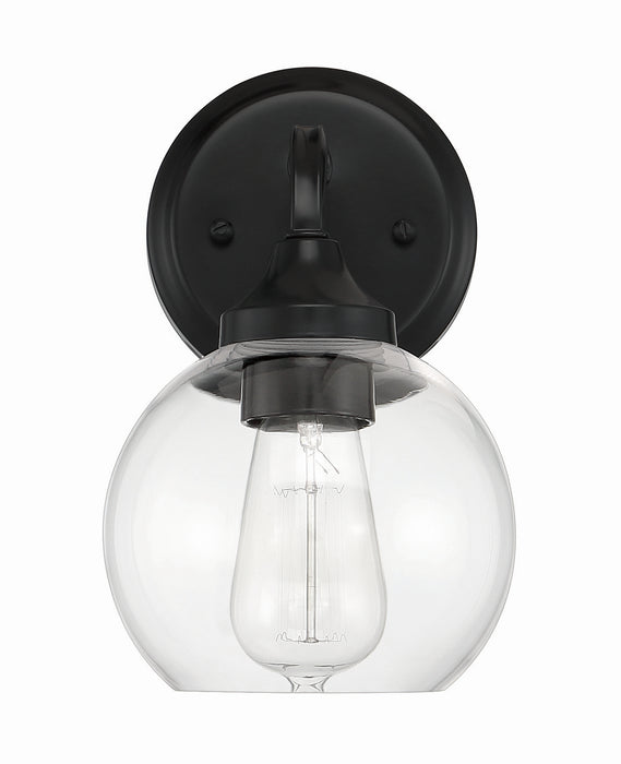 Craftmade 56201-FB One Light Wall Sconce, Flat Black