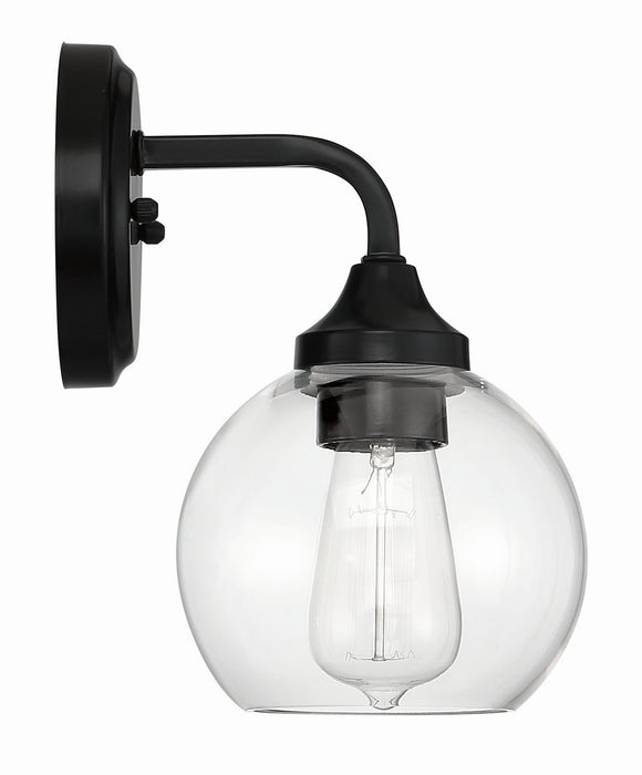 Craftmade 56201-FB One Light Wall Sconce, Flat Black
