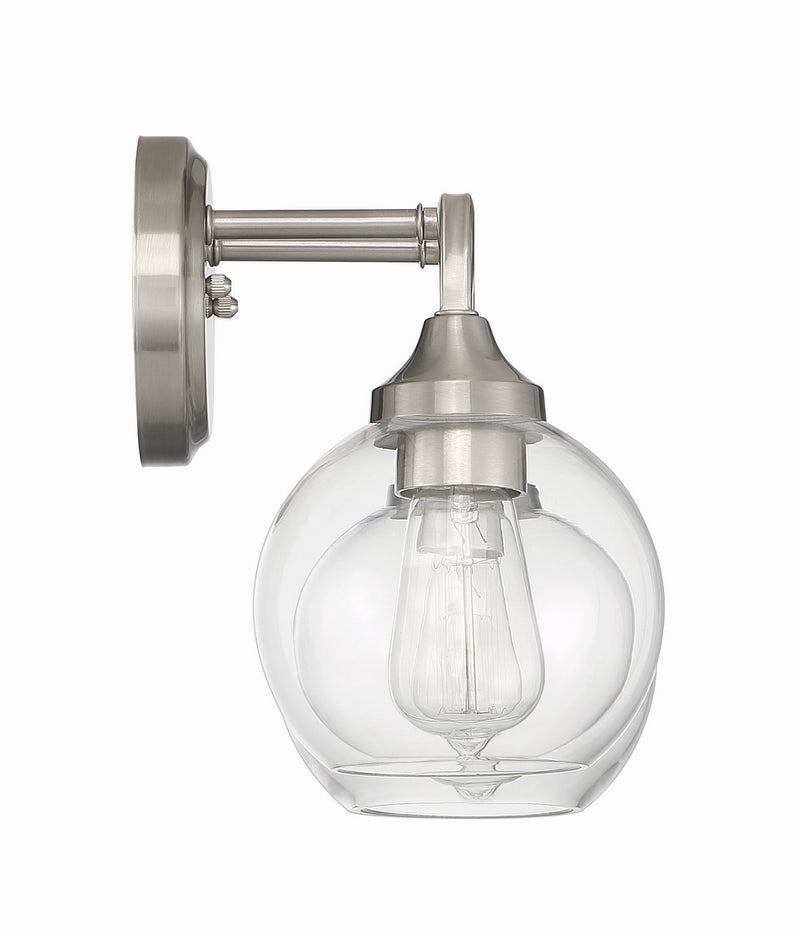 Craftmade 56202-BNK Two Light Vanity, Brushed Polished Nickel