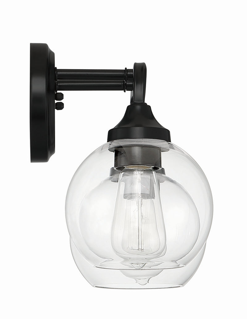 Craftmade 56202-FB Two Light Vanity, Flat Black
