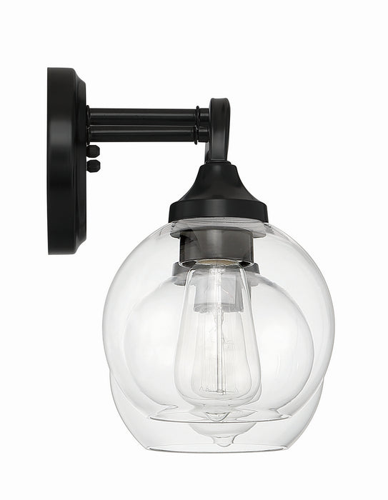 Craftmade 56202-FB Two Light Vanity, Flat Black