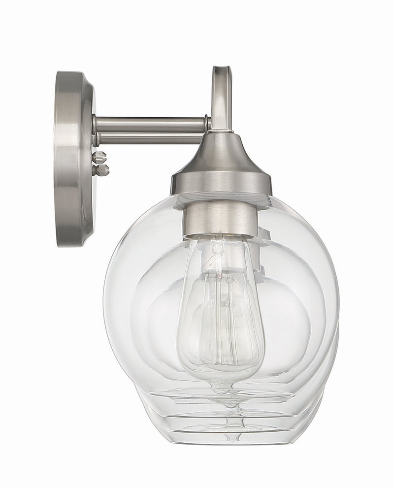 Craftmade 56204-BNK Four Light Vanity, Brushed Polished Nickel