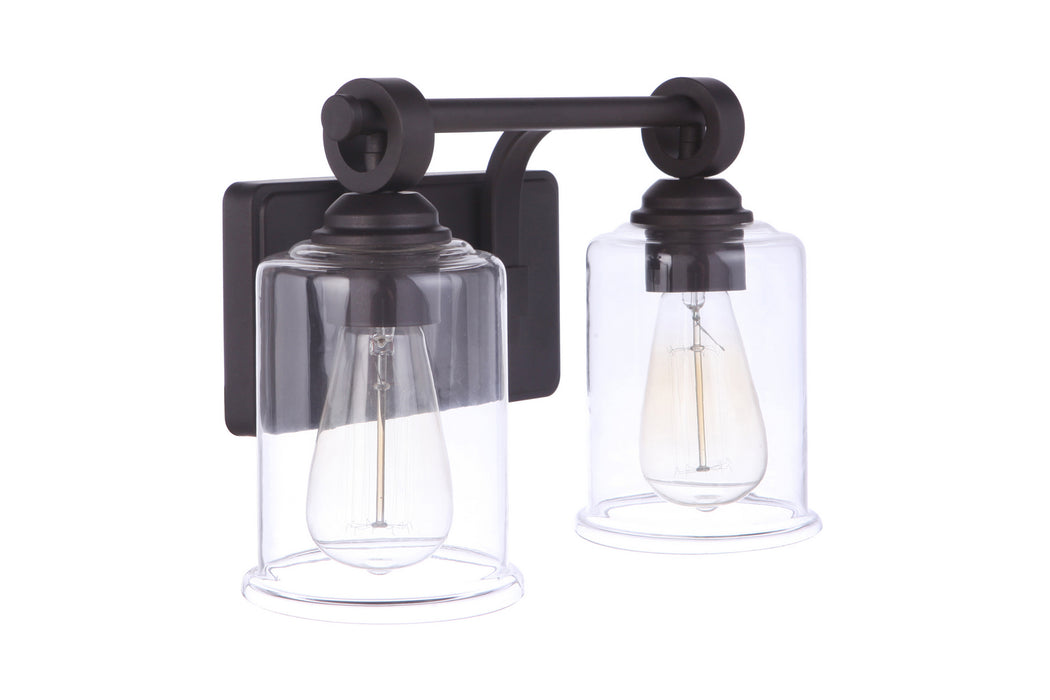 Craftmade 56402-ESP Two Light Vanity, Espresso