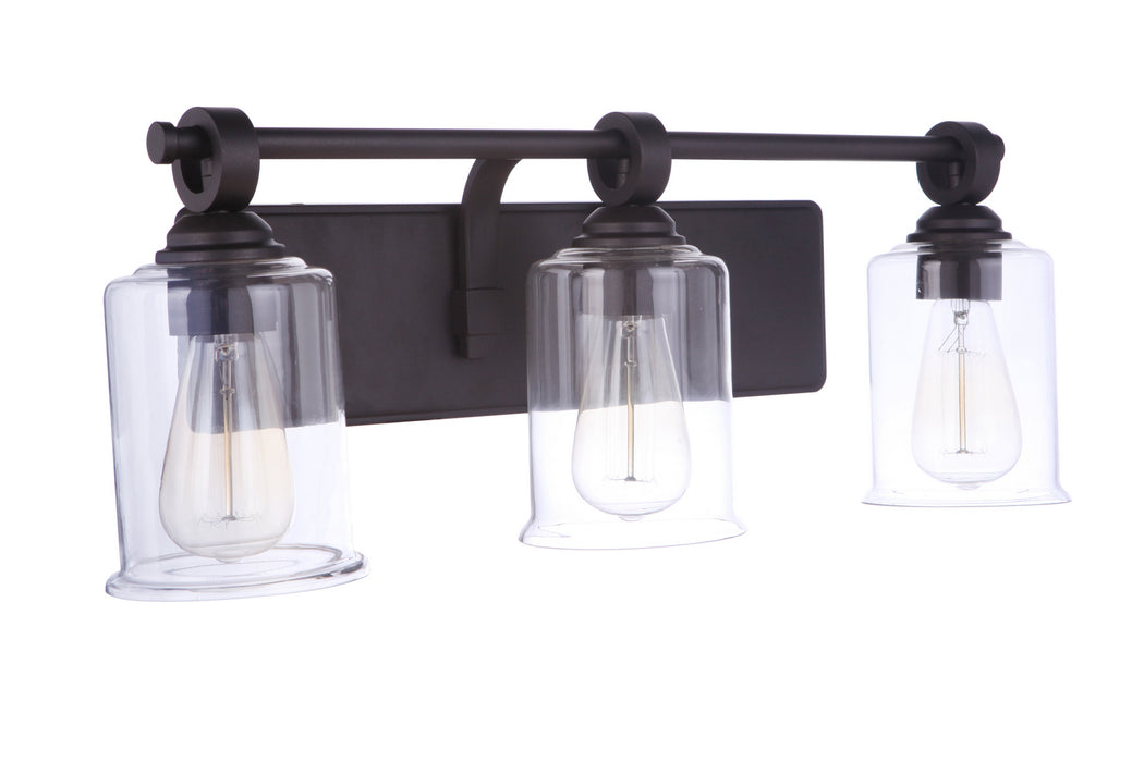 Craftmade 56403-ESP Three Light Vanity, Espresso