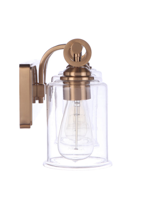 Craftmade 56403-SB Three Light Vanity, Satin Brass