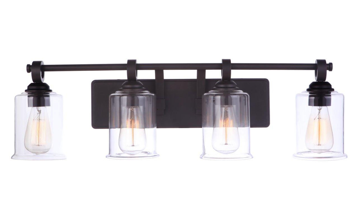 Craftmade 56404-ESP Four Light Vanity, Espresso