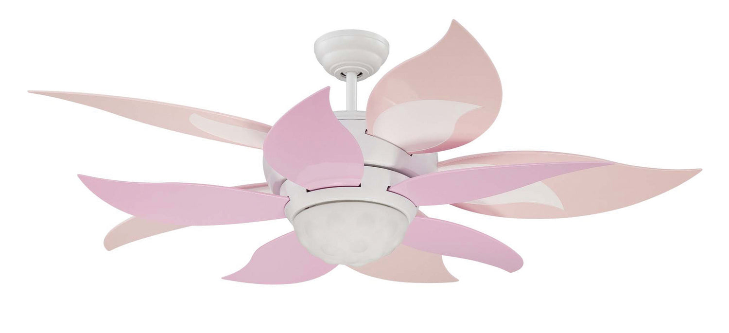 Craftmade BL52W10-PNK 52"Ceiling Fan, White