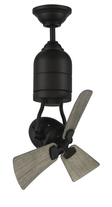 Craftmade BW318FB3 18"Ceiling Fan, Flat Black