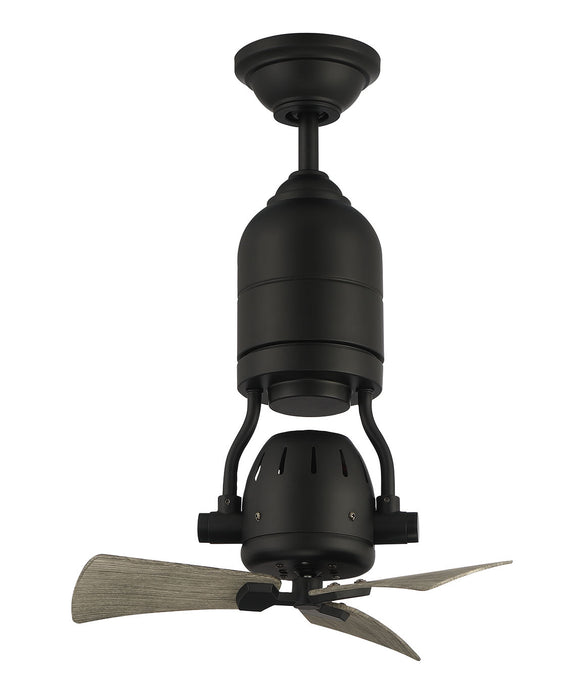 Craftmade BW318FB3 18"Ceiling Fan, Flat Black