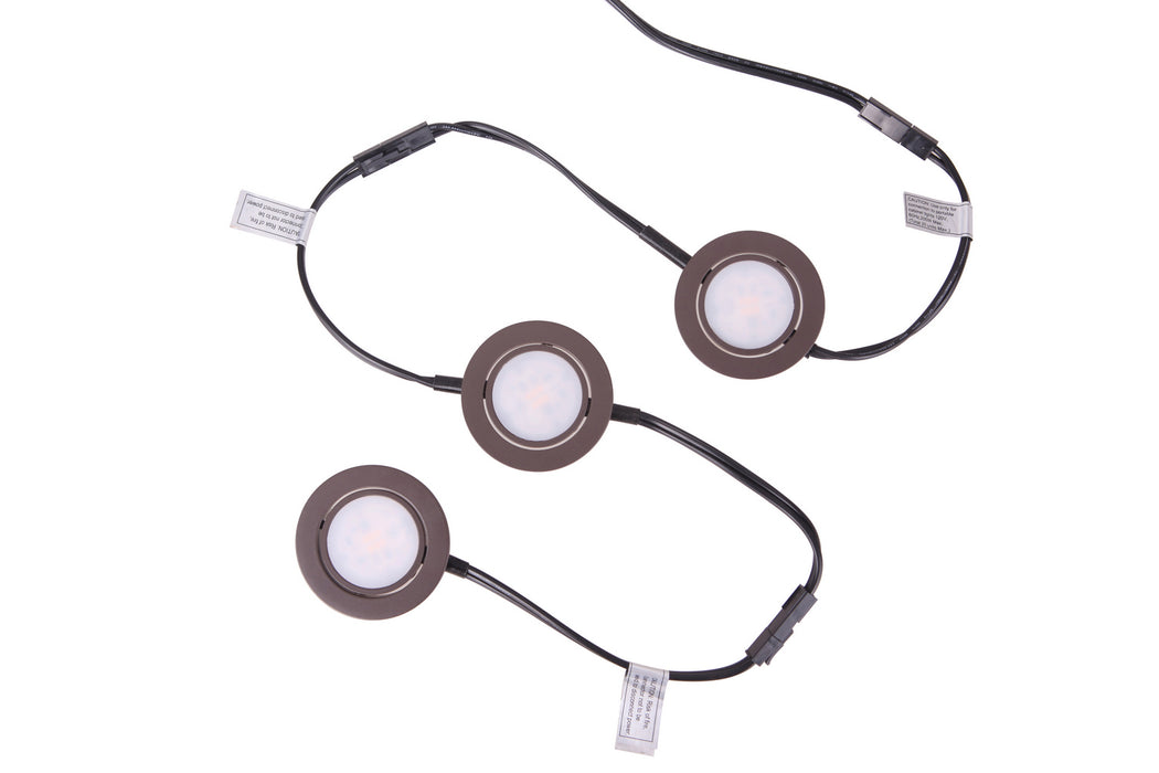 Craftmade CPK1103-BZ-LED LED Under Cabinet Puck, Bronze