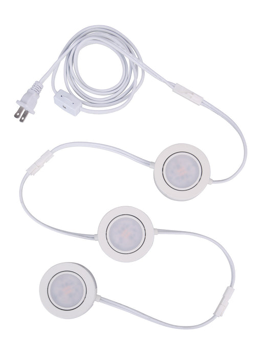 Craftmade CPK1103-W-LED LED Under Cabinet Puck, White