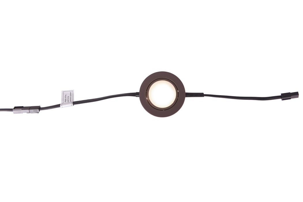 Craftmade CPS1101-BZ-LED LED Under Cabinet Puck, Bronze