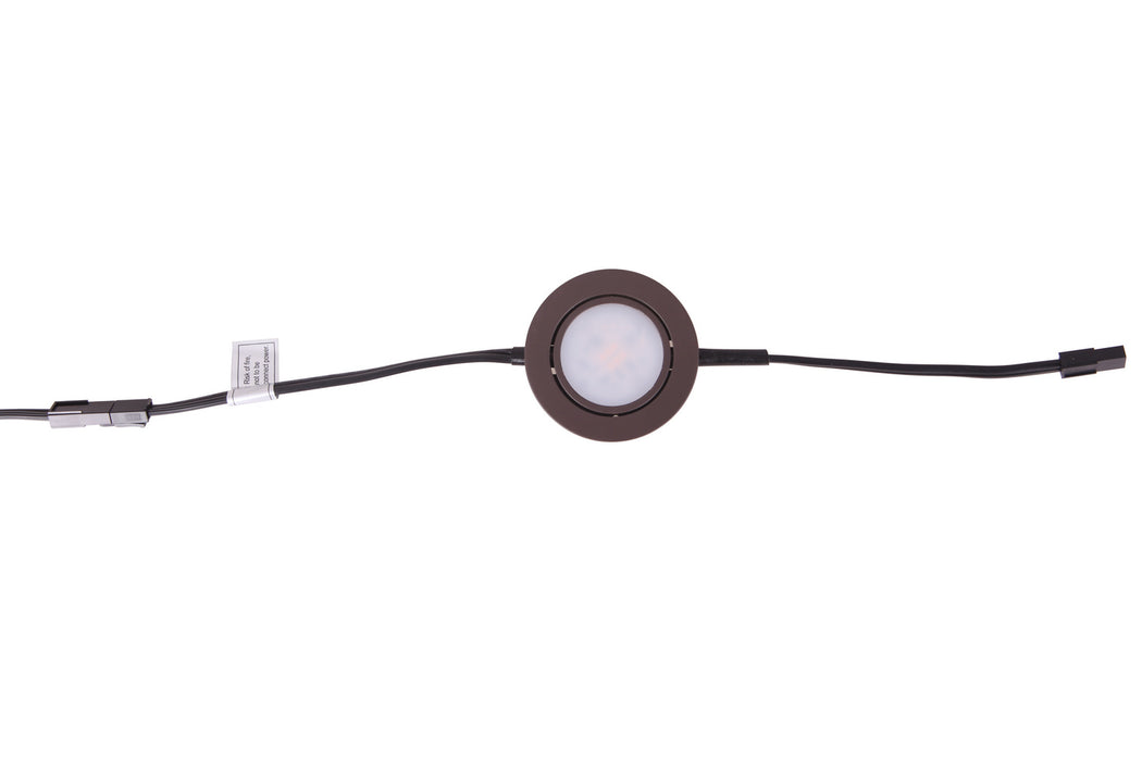 Craftmade CPS1101-BZ-LED LED Under Cabinet Puck, Bronze