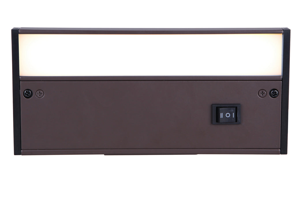 Craftmade CUC1008-BZ-LED LED Under Cabinet Light Bar, Bronze