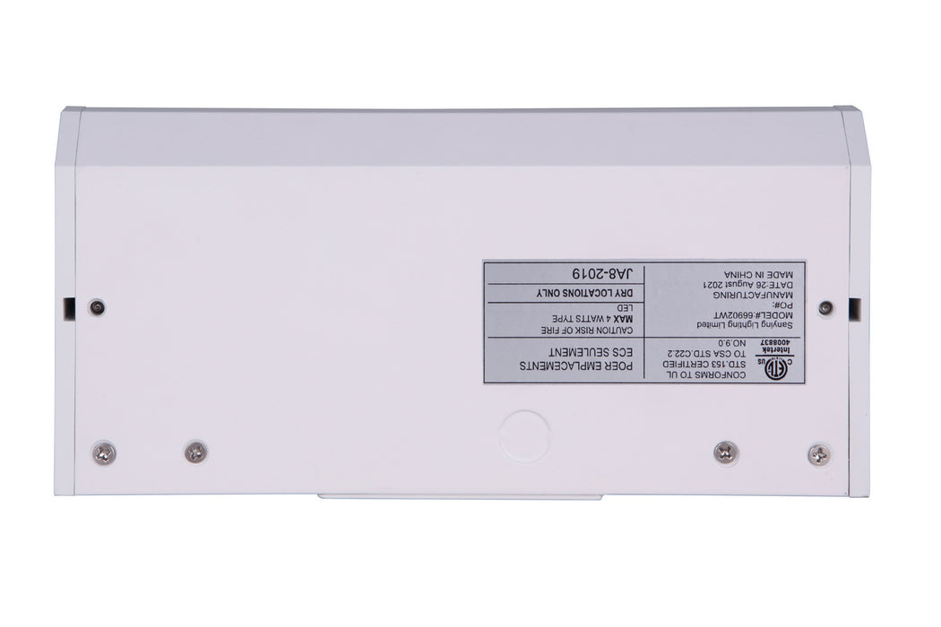 Craftmade CUC1008-W-LED LED Under Cabinet Light Bar, White