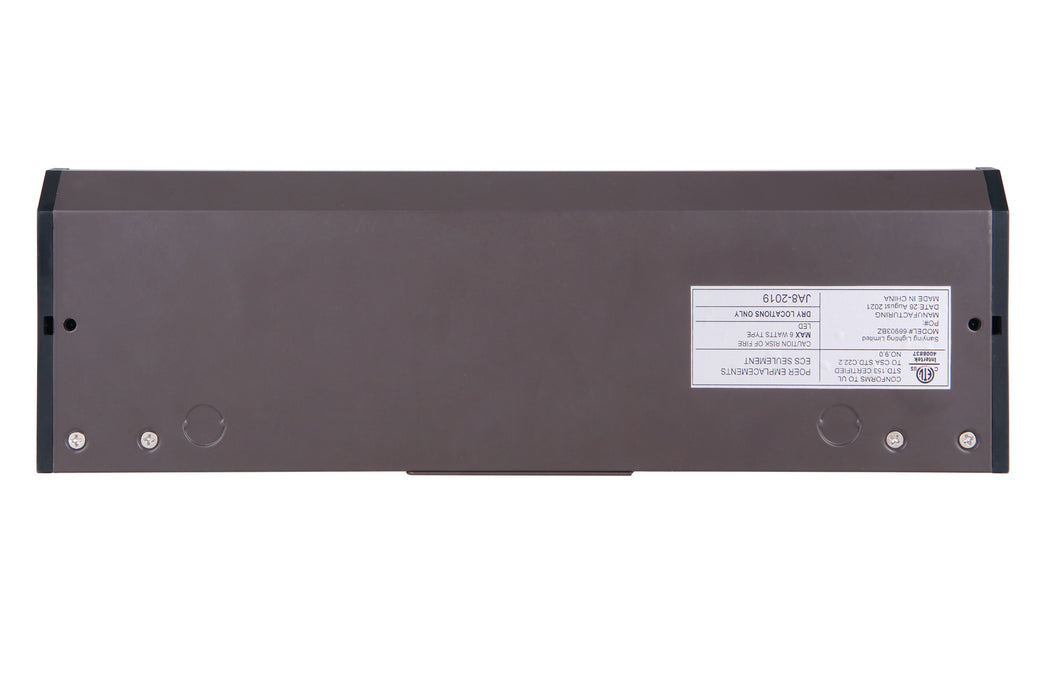 Craftmade CUC1012-BZ-LED LED Under Cabinet Light Bar, Bronze