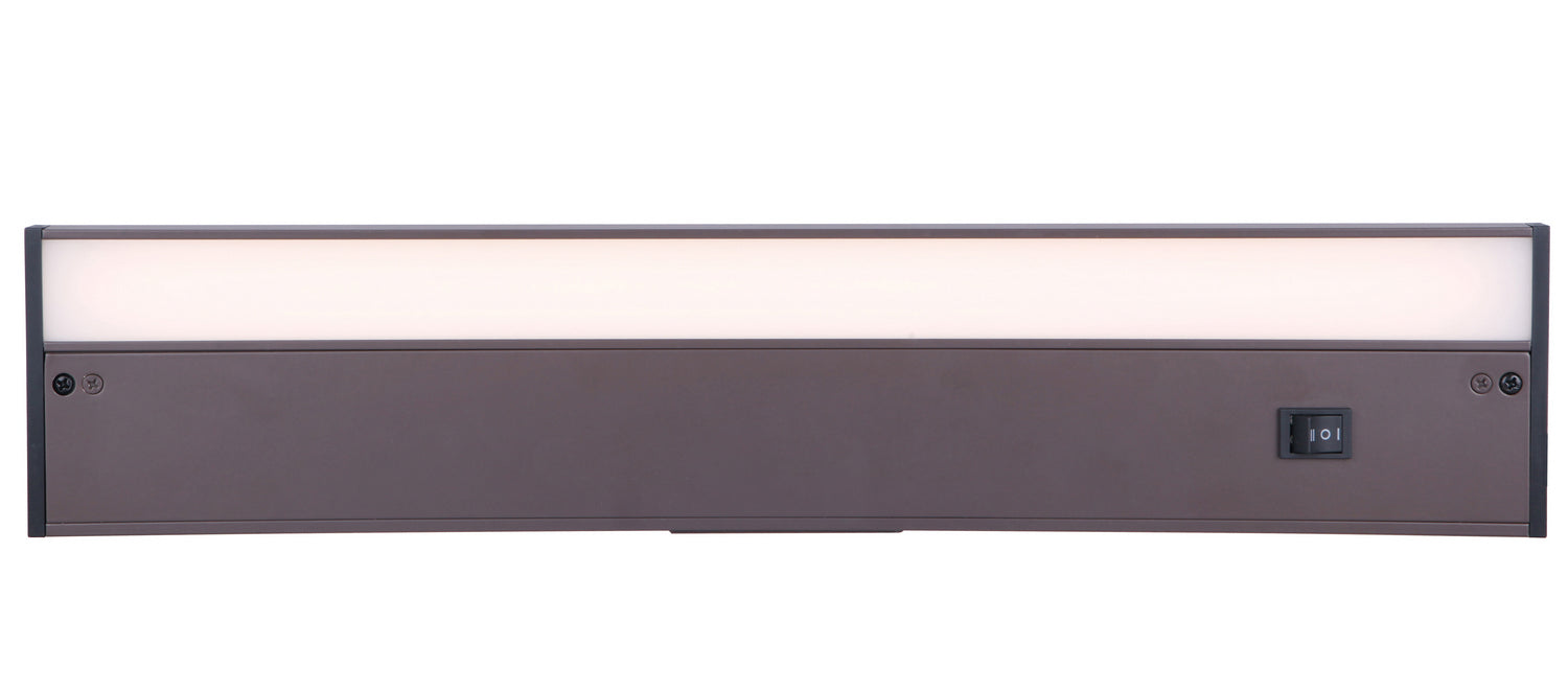 Craftmade CUC1018-BZ-LED LED Under Cabinet Light Bar, Bronze