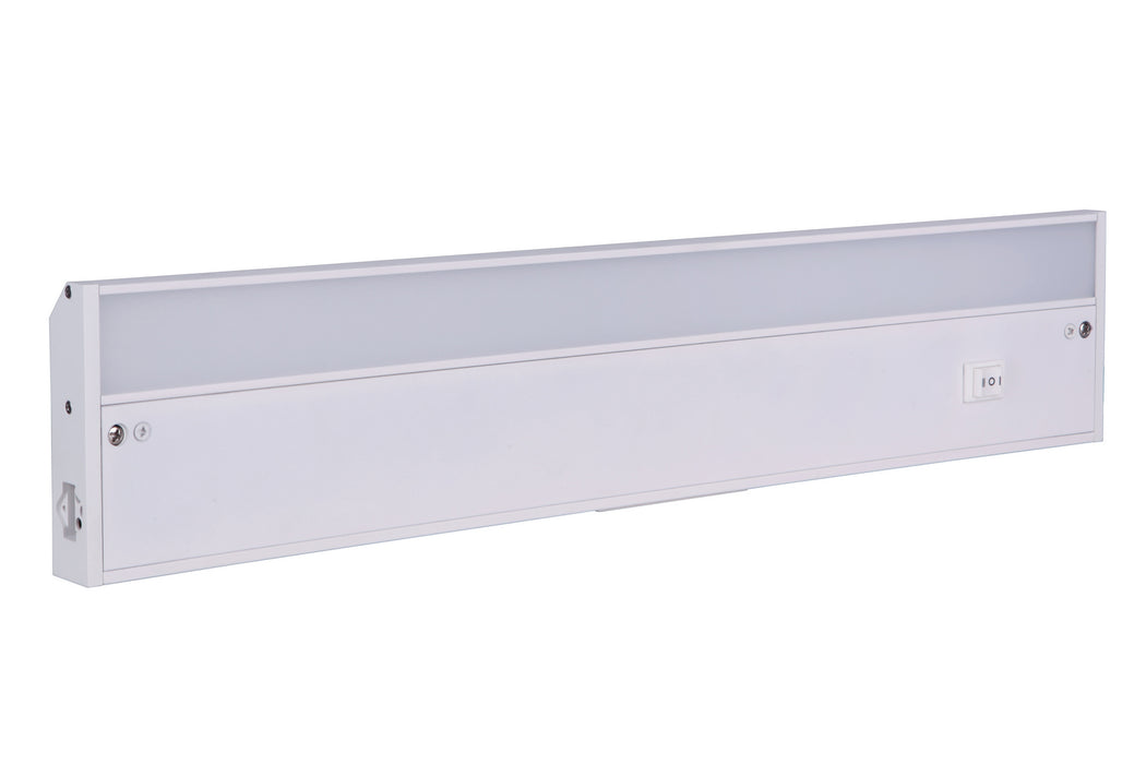 Craftmade CUC1018-W-LED LED Under Cabinet Light Bar, White