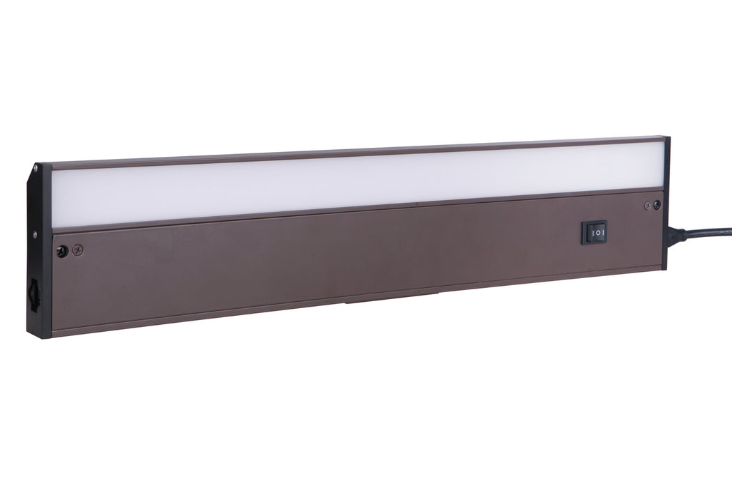 Craftmade CUC1024-BZ-LED LED Under Cabinet Light Bar, Bronze