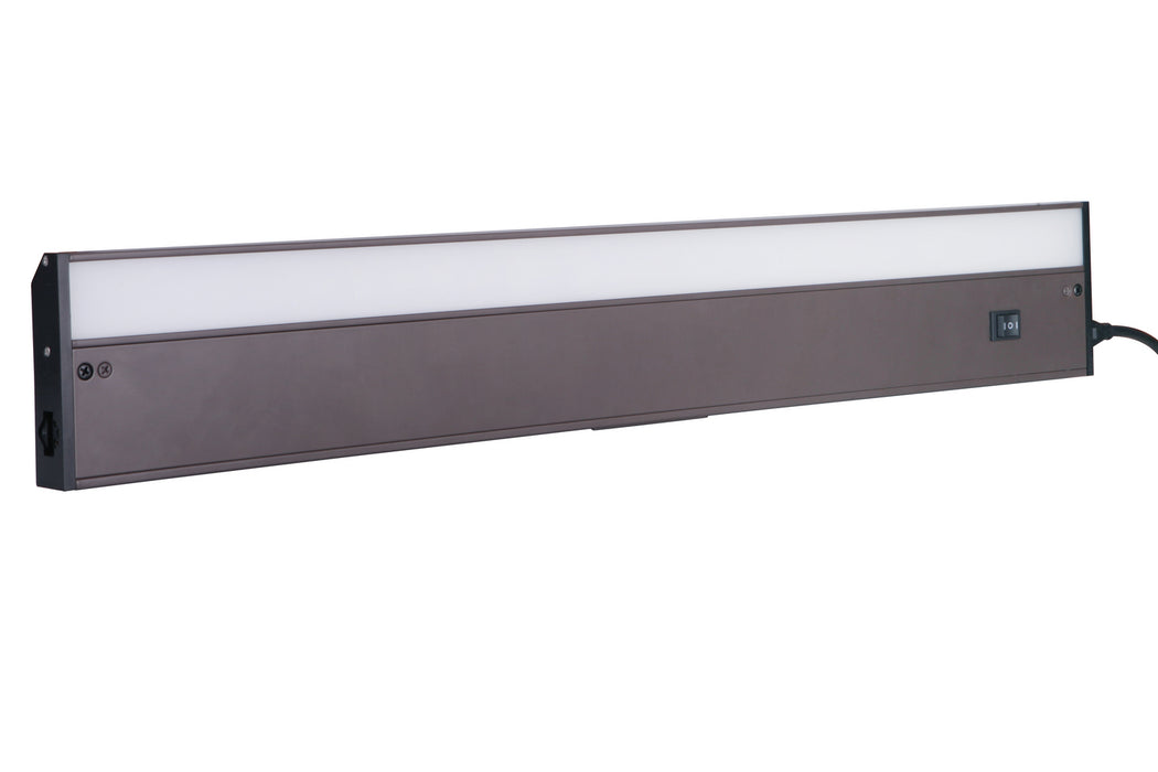 Craftmade CUC1030-BZ-LED LED Under Cabinet Light Bar, Bronze