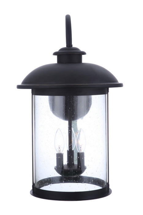 Craftmade ZA3234-DBG Three Light Outdoor Wall Mount, Dark Bronze Gilded