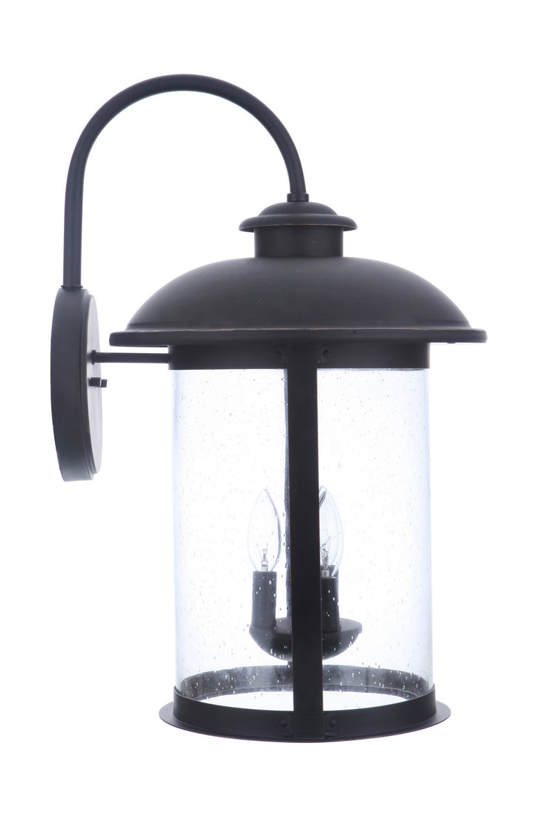 Craftmade ZA3234-DBG Three Light Outdoor Wall Mount, Dark Bronze Gilded