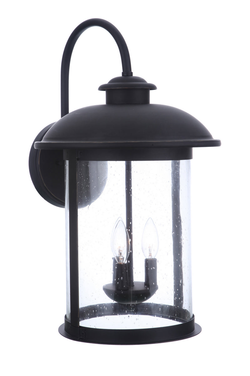 Craftmade ZA3234-DBG Three Light Outdoor Wall Mount, Dark Bronze Gilded