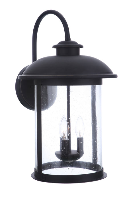 Craftmade ZA3234-DBG Three Light Outdoor Wall Mount, Dark Bronze Gilded
