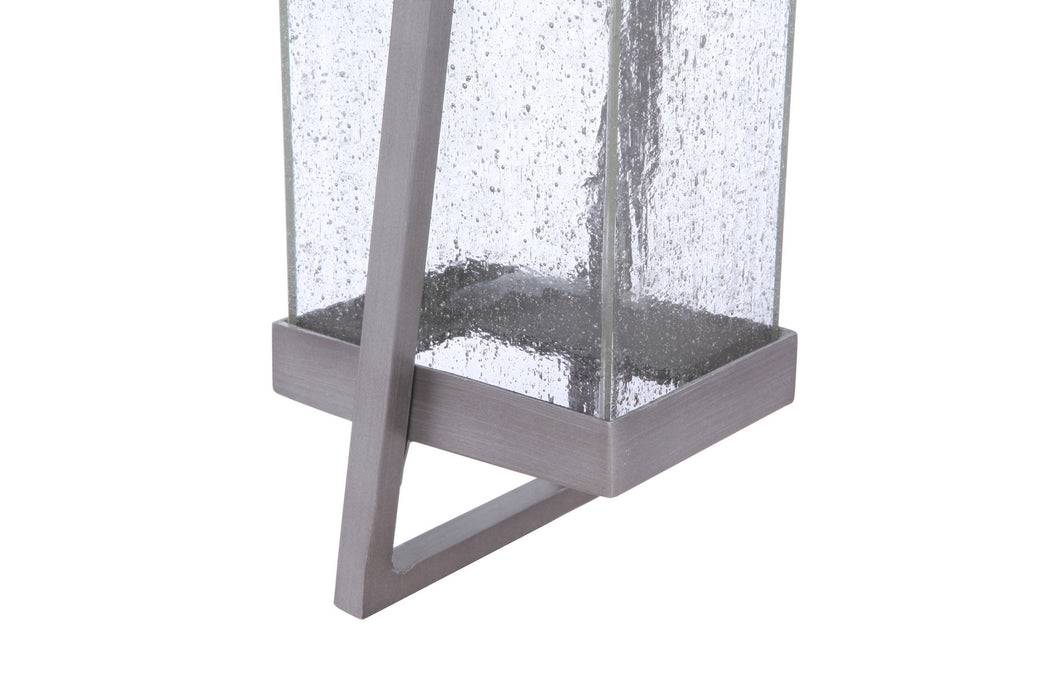 Craftmade ZA4414-BT-LED LED Outdoor Lantern, Brushed Titanium