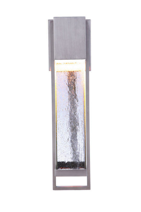 Craftmade ZA4424-BT-LED LED Outdoor Lantern, Brushed Titanium