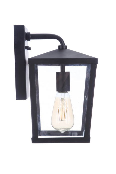 Craftmade ZA4604-MN One Light Outdoor Wall Mount, Midnight