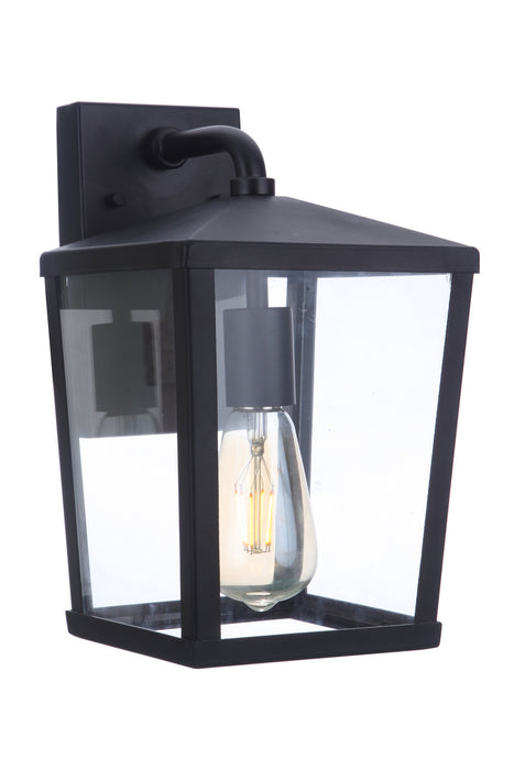 Craftmade ZA4604-MN One Light Outdoor Wall Mount, Midnight