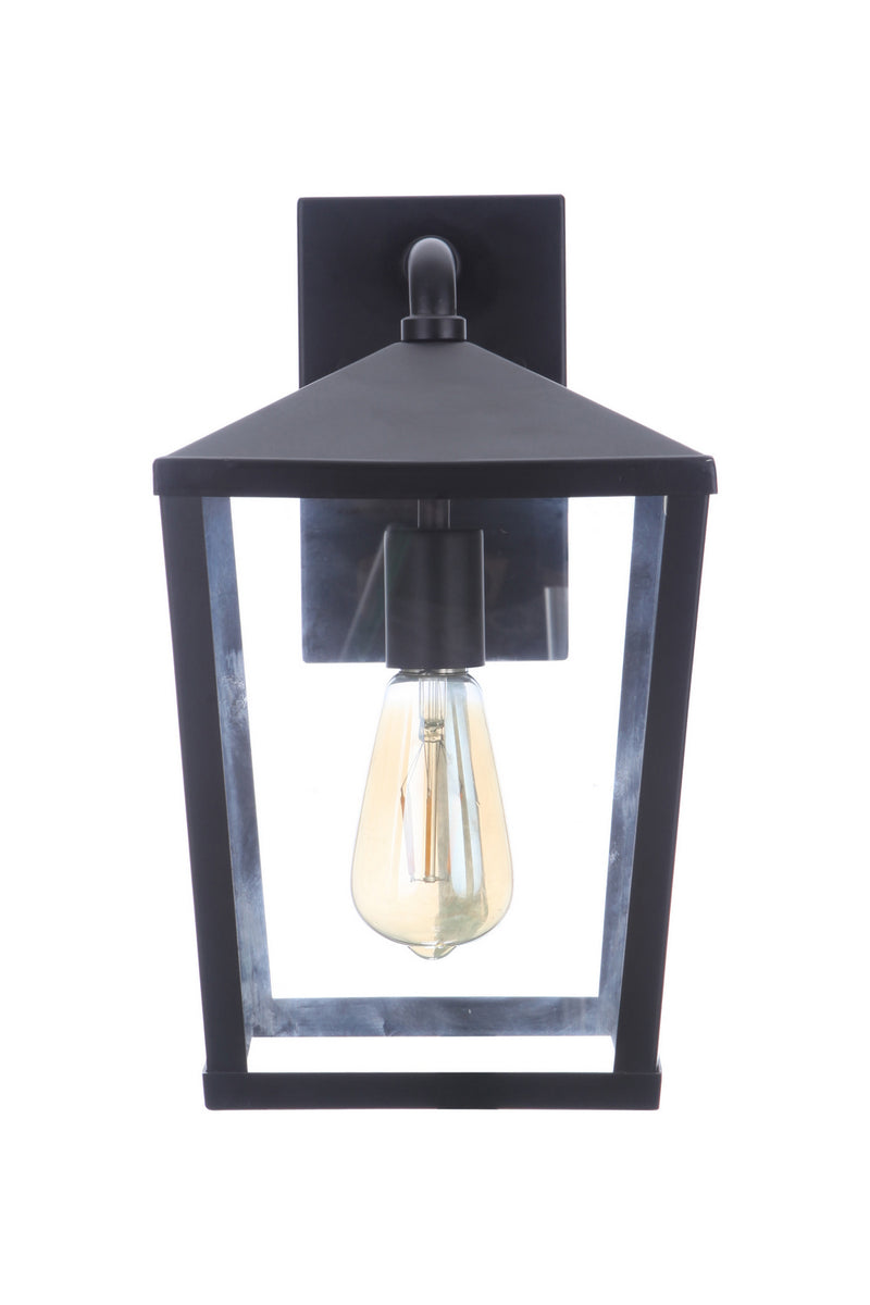 Craftmade ZA4614-MN One Light Outdoor Wall Mount, Midnight