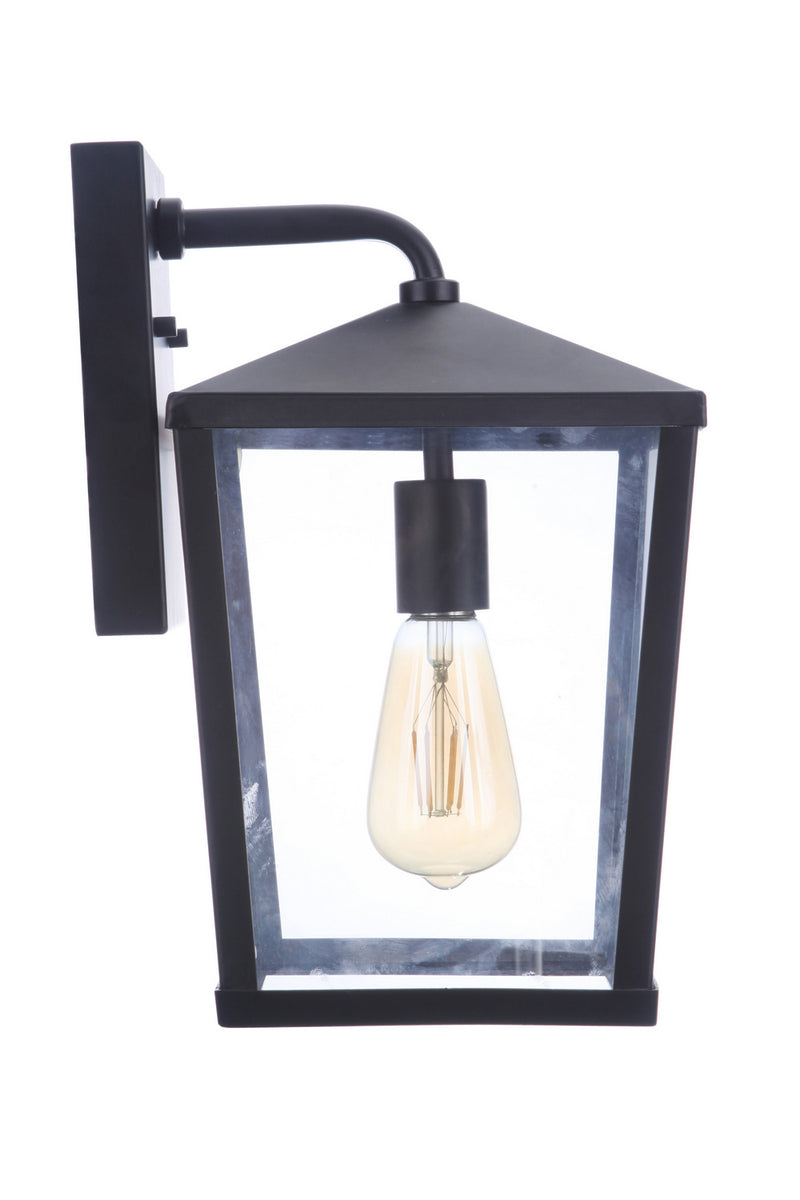 Craftmade ZA4614-MN One Light Outdoor Wall Mount, Midnight