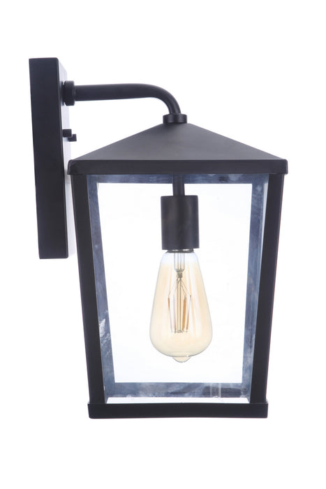 Craftmade ZA4614-MN One Light Outdoor Wall Mount, Midnight