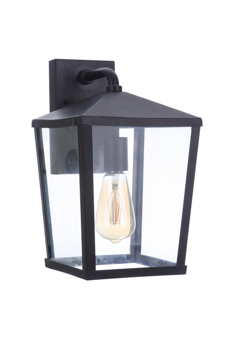 Craftmade ZA4614-MN One Light Outdoor Wall Mount, Midnight