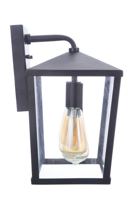 Craftmade ZA4624-MN Three Light Outdoor Wall Mount, Midnight