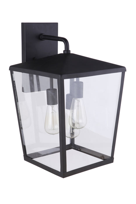 Craftmade ZA4634-MN Three Light Outdoor Wall Mount, Midnight