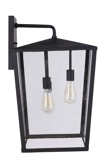 Craftmade ZA4644-MN Three Light Outdoor Wall Mount, Midnight