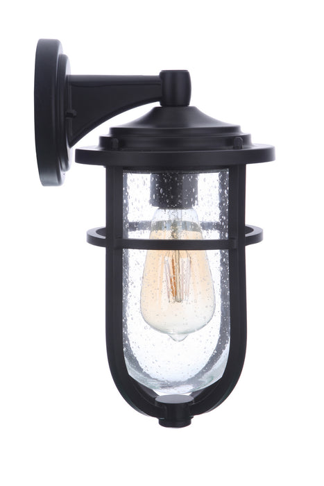 Craftmade ZA4704-MN One Light Outdoor Wall Mount, Midnight