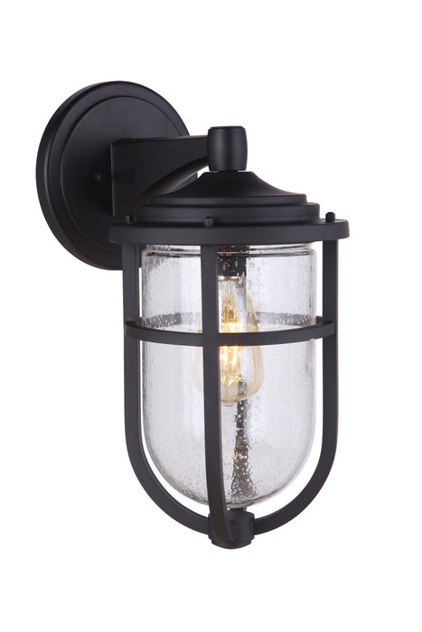 Craftmade ZA4714-MN One Light Outdoor Wall Mount, Midnight