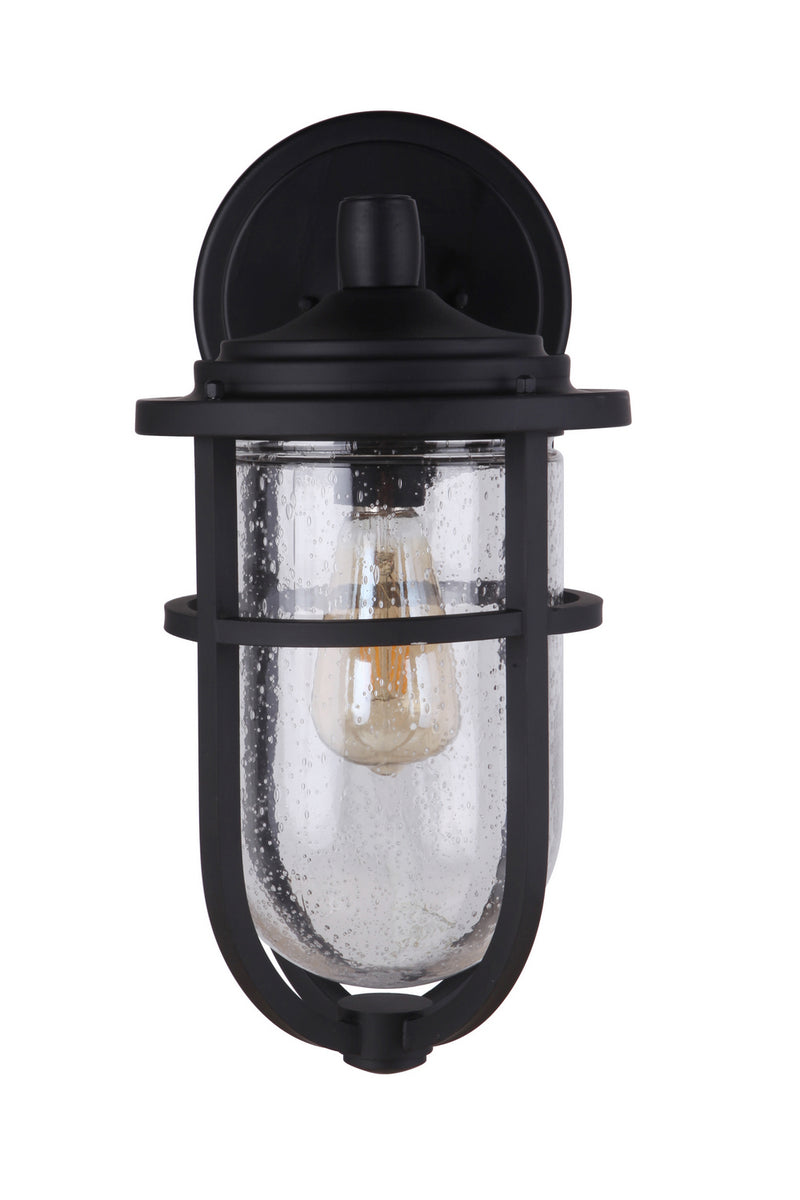 Craftmade ZA4714-MN One Light Outdoor Wall Mount, Midnight