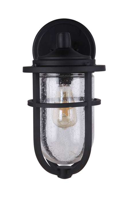 Craftmade ZA4714-MN One Light Outdoor Wall Mount, Midnight