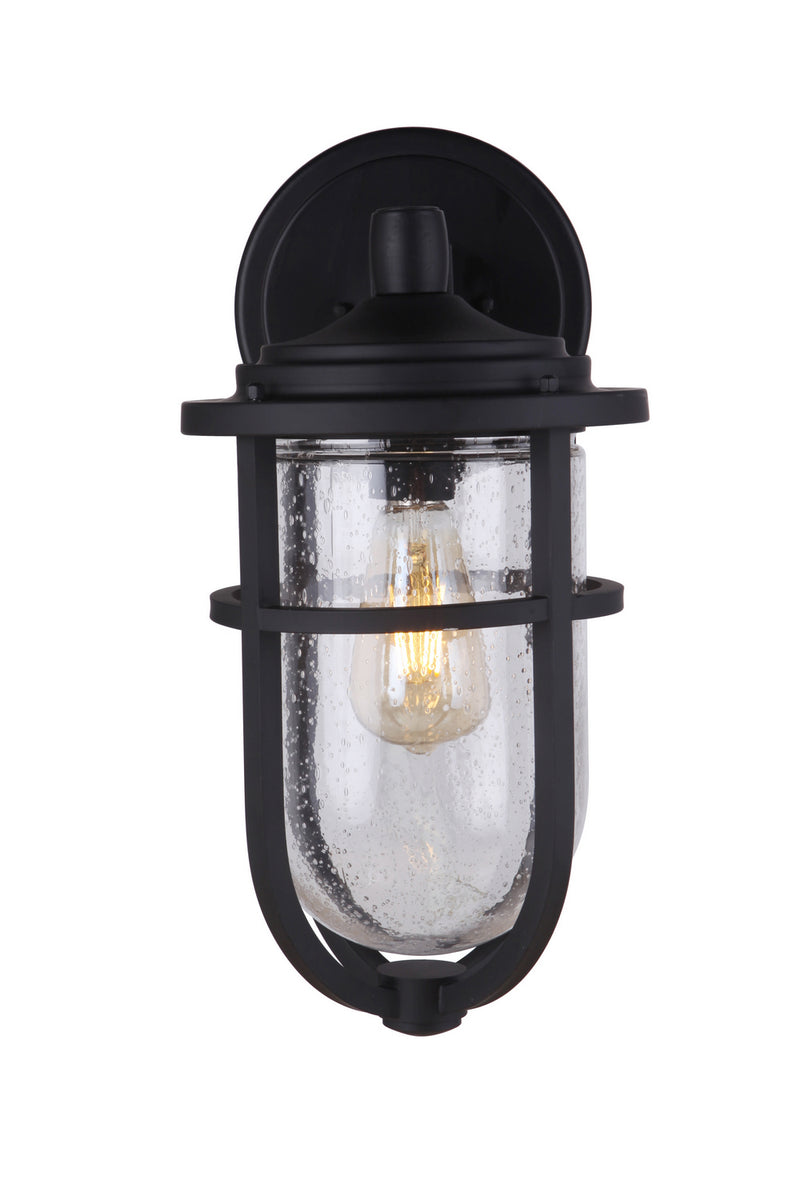 Craftmade ZA4714-MN One Light Outdoor Wall Mount, Midnight